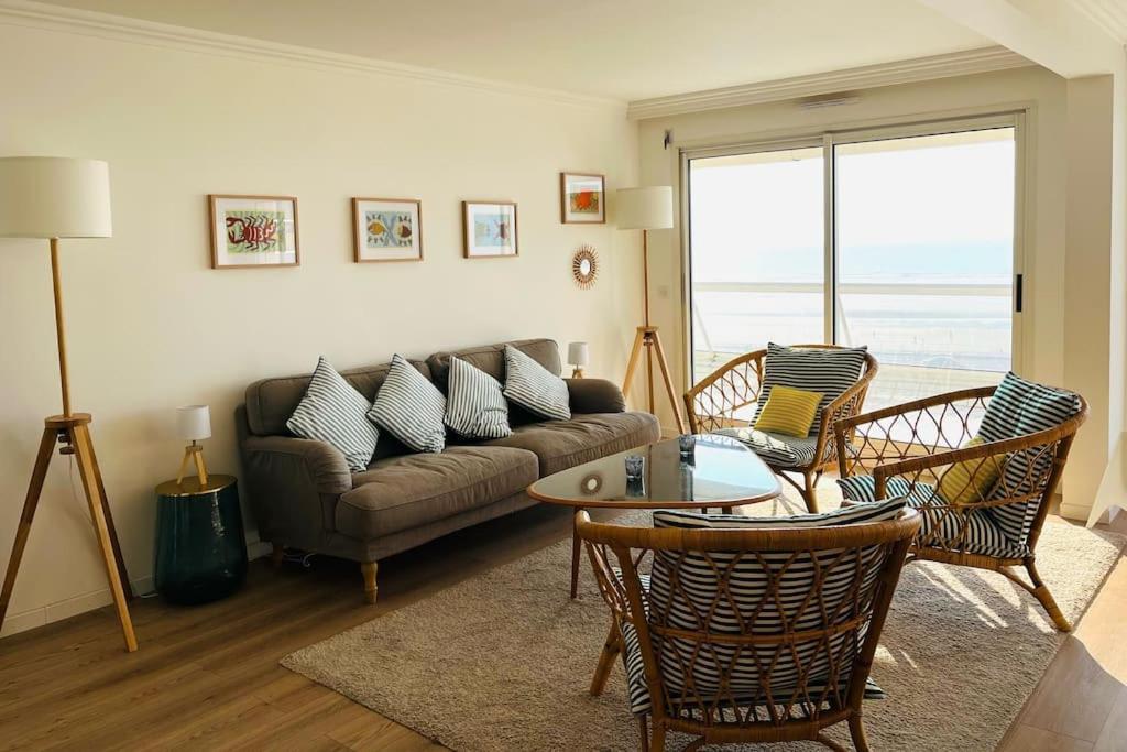Appart T4 Lumineux Avec Terrasse Vue Mer Le Touquet Zewnętrze zdjęcie
