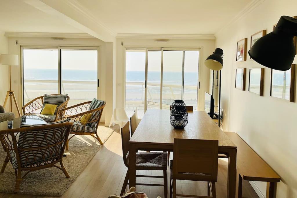 Appart T4 Lumineux Avec Terrasse Vue Mer Le Touquet Zewnętrze zdjęcie