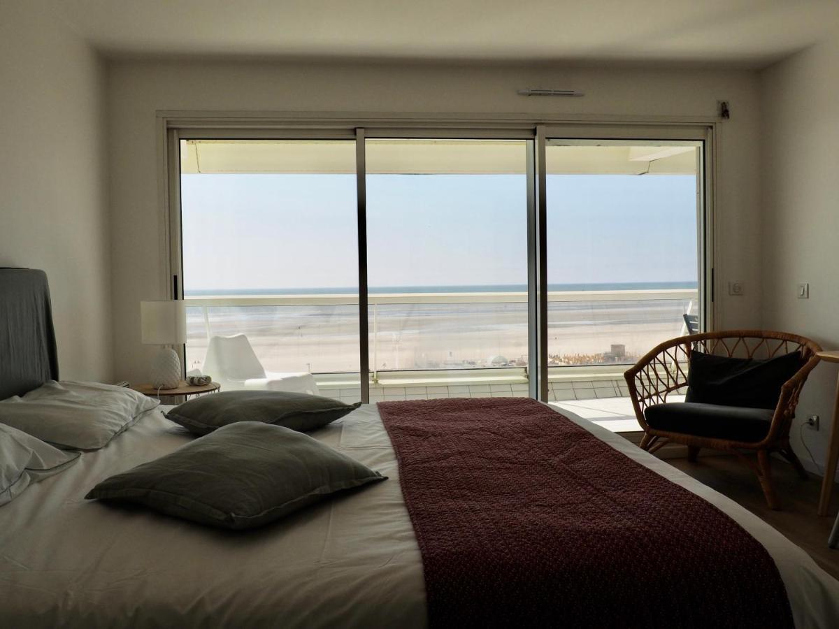 Appart T4 Lumineux Avec Terrasse Vue Mer Le Touquet Zewnętrze zdjęcie